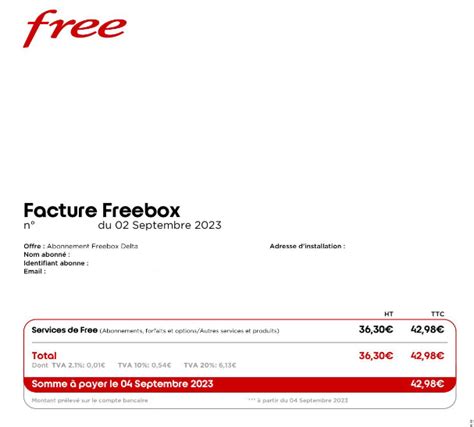 Les Factures Freebox Arborent Un Nouveau Look