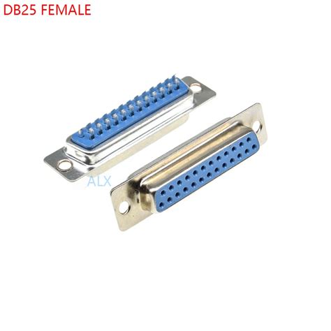 Pcs Db Female Pcb Mount Serial Port Connector Solder Type D Sub