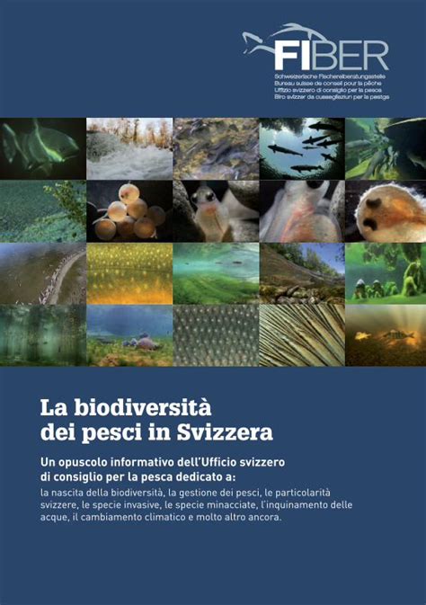 PDF La biodiversità dei pesci in Svizzera Che cosè una specie