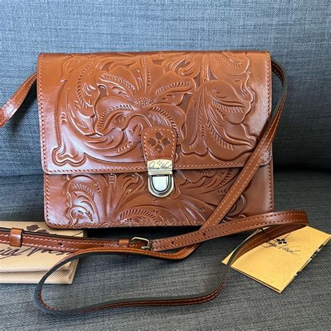 Patricia Nash Bags Nwt Patricia Nash Locri Crossbody Bag Tooled