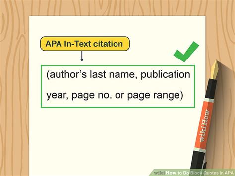 Apa Formatting Block Quotes