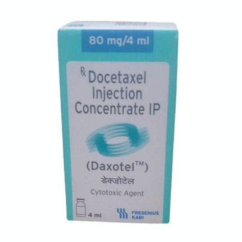 Mg Docetaxel Concentrate Ip Injection At Rs Vial Docetaxel