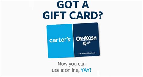 Shop for the Best in Baby and Kids' Clothing with a Carter's Gift Card