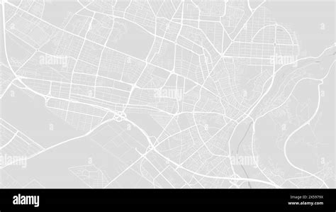 Background Karaj map, Iran, white and light grey city poster. Vector ...