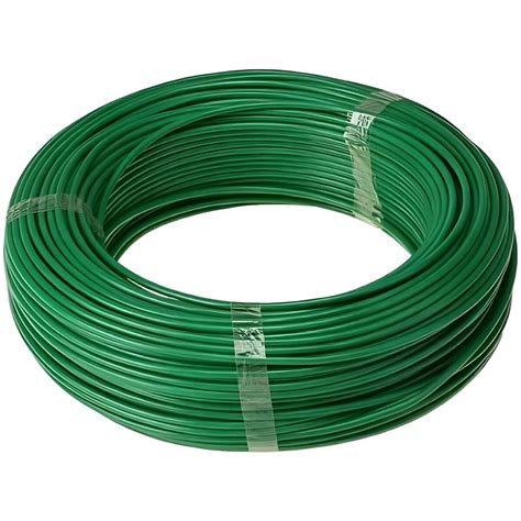 Cabo De Cobre Flexicom 750 Volts 1 5mm Verde 100 Metros