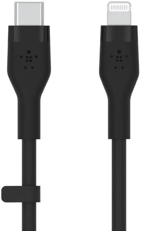 BELKIN Silicone 3m Czarny Kabel USB Typ C Lightning Niskie Ceny I