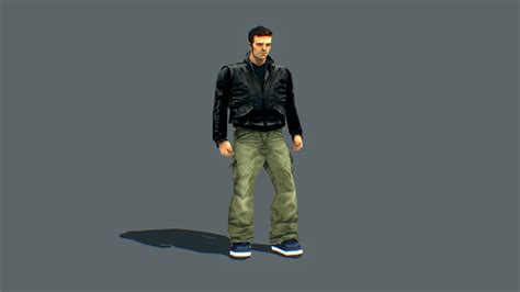 Gta 3 Claude For Sparkar 3d Model By Aleksei Vlasov ⚡ Crwde Crwde