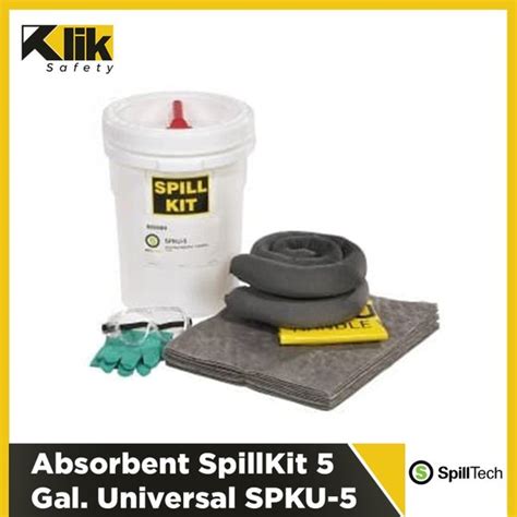 Jual Sorbent Spill Kit 5 Gallon Universal Spilltech SPKU 5 Original Di