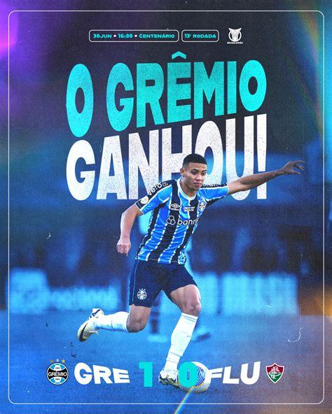 Grêmio vence Fluminense e encerra longo jejum no Brasileirão DI