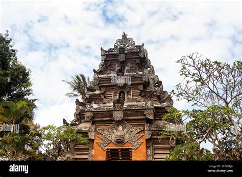 Saraswati Temple Ubud Palace In Bali Stock Photo Alamy