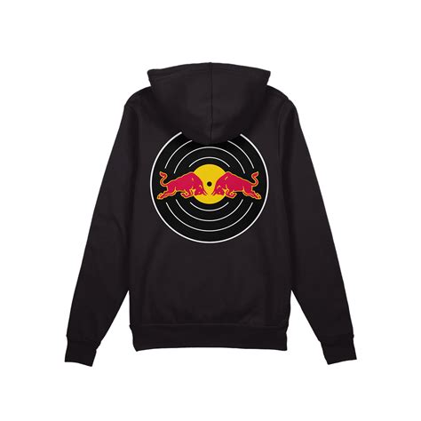 Red Bull Records Black Hoodie