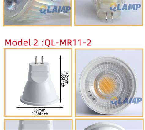 Mini Spotlight Mr11 Led Bulb Gu4 3w Led Dimmable Mr11 Lamp 2700k 12v 220v 35mm Gu10 Mr11 Led