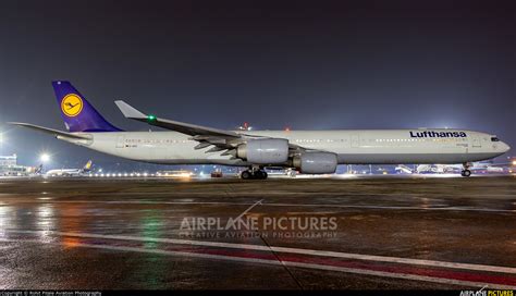 D AIHZ Lufthansa Airbus A340 600 At Mumbai Chhatrapati Shivaji Intl