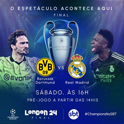 Pré Jogo Borussia Dortmund X Real Madrid Final Da Champions League Tv Sorocaba