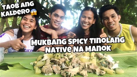 Mukbang Spicy Tinolang Native Na Manok Ann Kaalaman Youtube