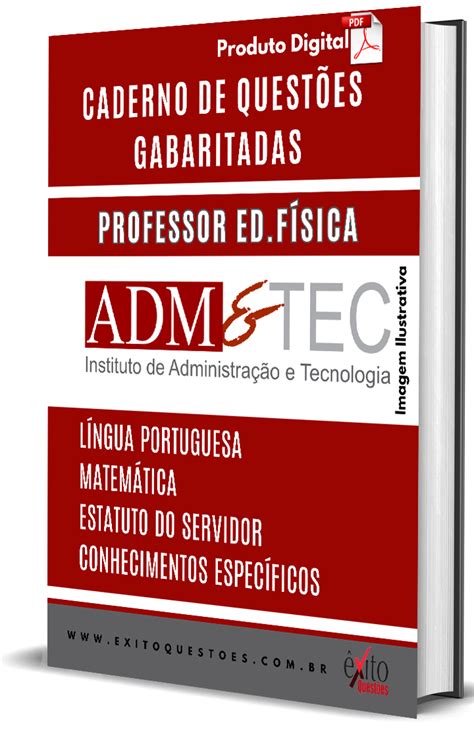 Caderno De QuestÕes Gabaritadas Professor De EdfÍsica Admandtec