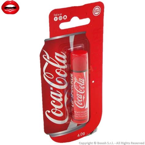 Lucida Labbra Coca Cola Lip Smacker Burro Cacao Orignale Boooh It