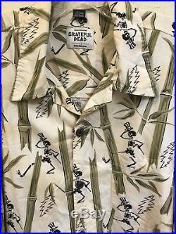 Grateful Dead David Carey Limited Edition Dancing Skeleton Button Down