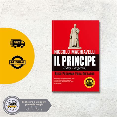 Jual Buku Il Principe Sang Pangeran Niccolo Machiavelli Shopee