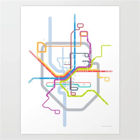 Columbus Transit Maps on Behance