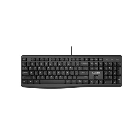 Canyon Kb 50 Keyboard Black Hu Cm194737