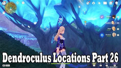 Dendroculus Locations Part Fastest Dendroculus Route Genshin