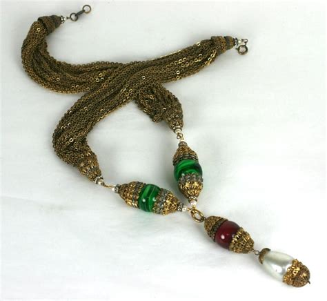 Important Coco Chanel Haute Couture Sautoir For Sale at 1stDibs