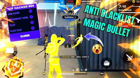 Free Fire Magic Bullet Hack Ff Injector Headshot Magic Bullet Config