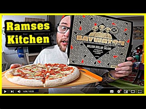 Ramses Kitchen Million Dollar Salami Pizza Baywatch Berlin YouTube