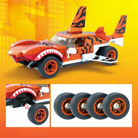 Mega Construx Hot Wheels Tiger Shark Monster Truck 187τμχ GVM26 toysfirst gr