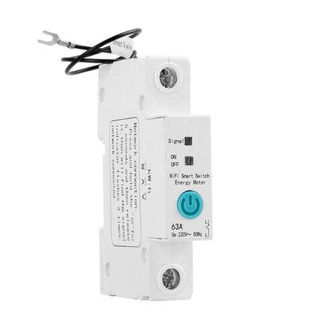 Disjoncteur De Fuite Intelligent Din Rail Wifi Avec Capacit De T L