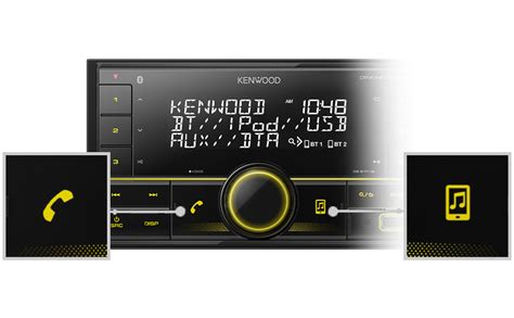 KENWOOD DPX M3300BT DOUBLE DIN MECHLESS BLUETOOTH UNIT USB AUX GREAT