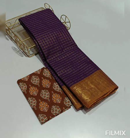 High Quality Chettinad Fancy Border Sungudi Checked Sarees Pure