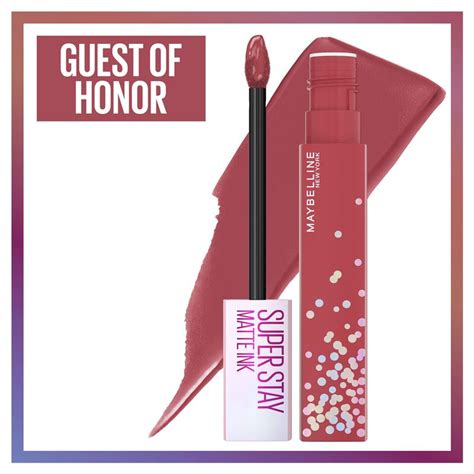 Buy Maybelline Superstay Matte Ink Liquid Lipstick Birthday Guest Of