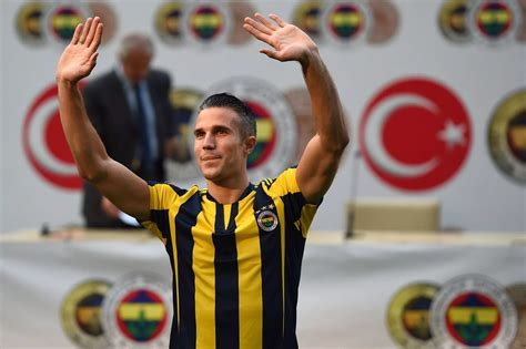 Robin Van Persie Fenerbahce Unveiling - Mirror Online