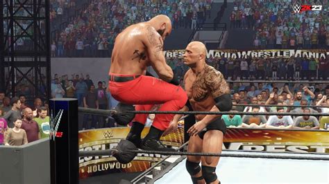 Full Match Wwe K The Rock Vs Braun Strowman Iron Man Match At