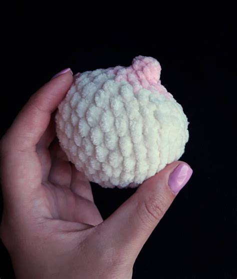 Crochet Stress Ball Boobs Anxiety Toy Boobs Plush Tits Squishy Etsy