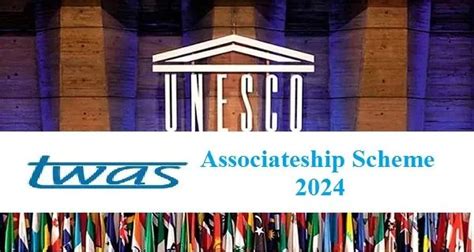 2024 TWAS UNESCO Associateship Plan For The TWAS UNESCO Associateship