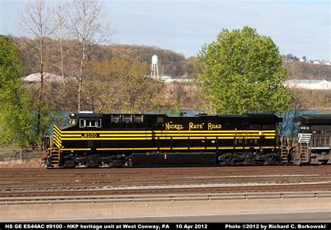 NS GE ES44AC #8100 Nickel Plate Road Heritage Unit Photo Page