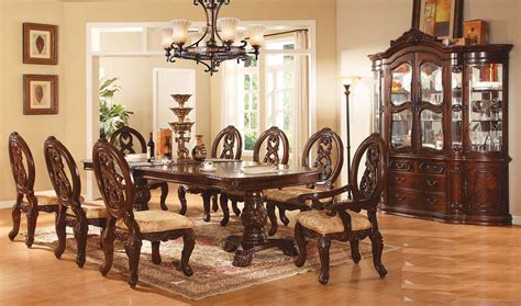 Cherry Wood Dining Room Set