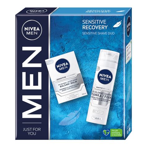 NIVEA MEN SENSITIVE RECOVERY Zestaw kosmetyków do golenia dla mężczyzny