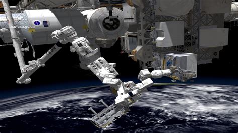 Animation Of Dextre Demonstrating Fluid Transfer Technologies Robotic