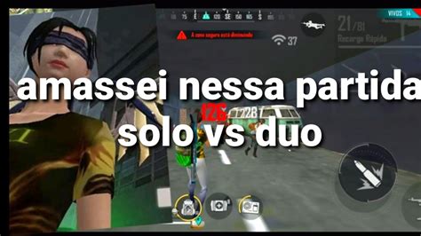 Partida Insana Treinamento Solo Vs Duo 9 Kills Sera Que Veio O Booyah