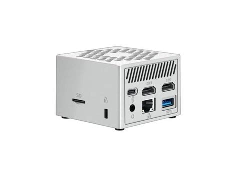 Neosmay Fanless Pocket Silver Mini Pc Th Gen Cpu N Quad Core Upto