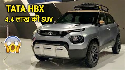 2020 TATA HBX SUV Tata HBX Launch Feature And Price YouTube