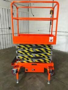 5 STAR 16 FEET MAX LIFT NEW ELECTRIC SCISSOR LIFT MAN LIFT SKYLIFT JACK