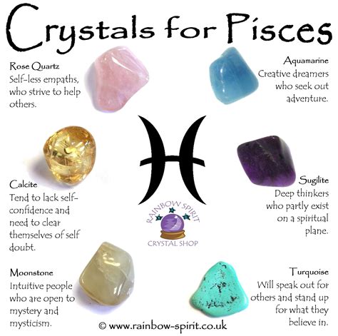 Image Result For Crystal Healing Posters Crystals Pisces Zodiac Stones