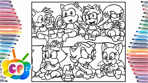 Sonic Team babies coloring page/Baby Sonic coloring pages/Arcando - In