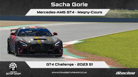 Iracing S Mercedes Amg Gt Gt Challenge Magny Cours Sg