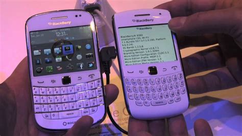 White Blackberry Curve 9360 Youtube